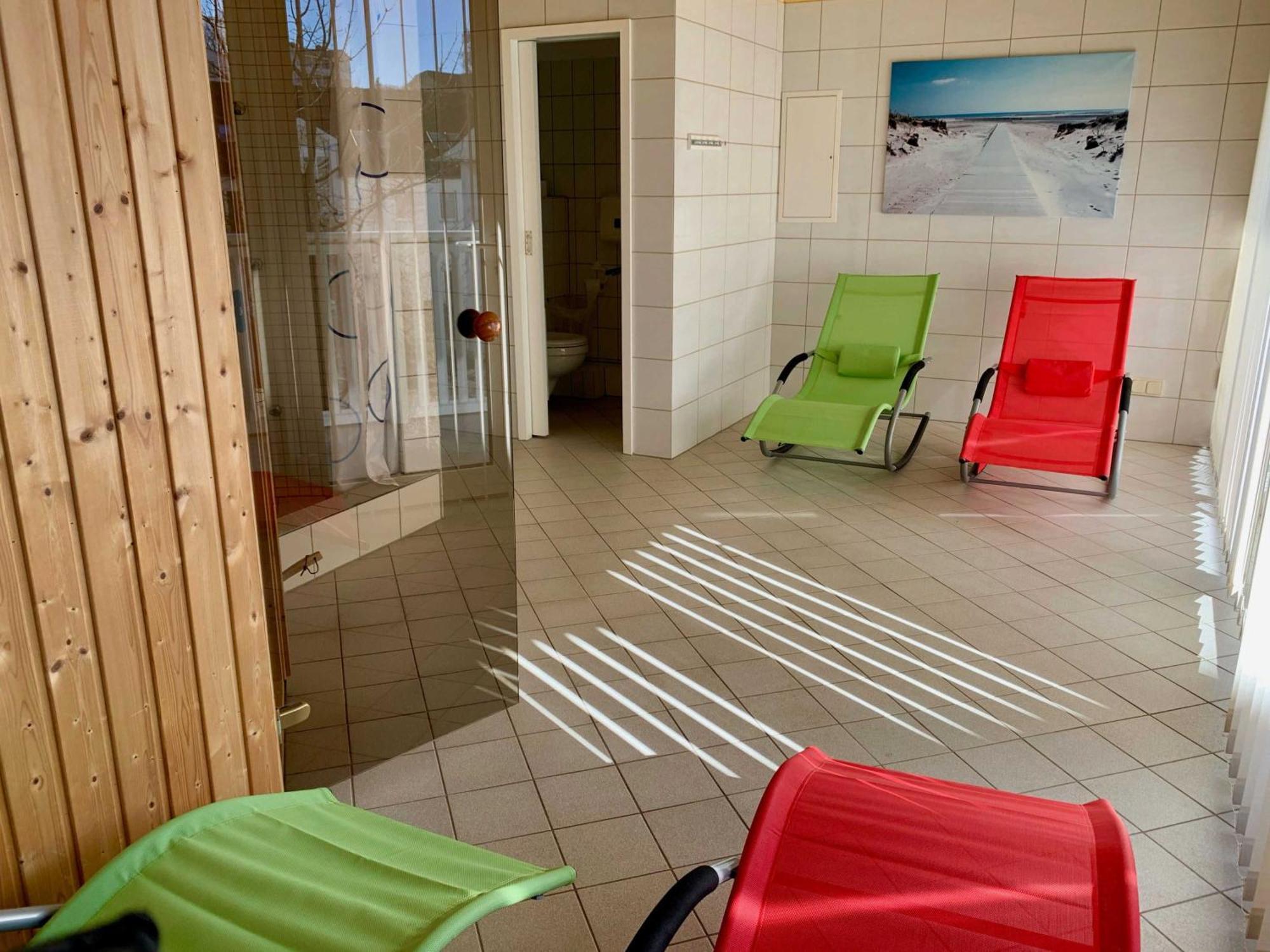 Ferienwohnung Mit Meerblick Und Sauna ゲーレン エクステリア 写真